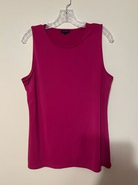 Talbots Sleeveless Women's Fushia Pink Tank Top